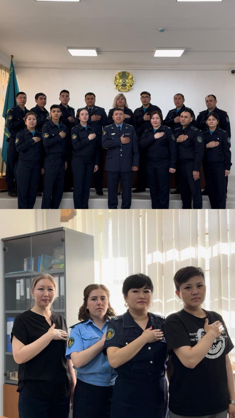 Сотрудники-наставники акмолинского ДУИС организовали работу по патриотическому воспитанию молодежи