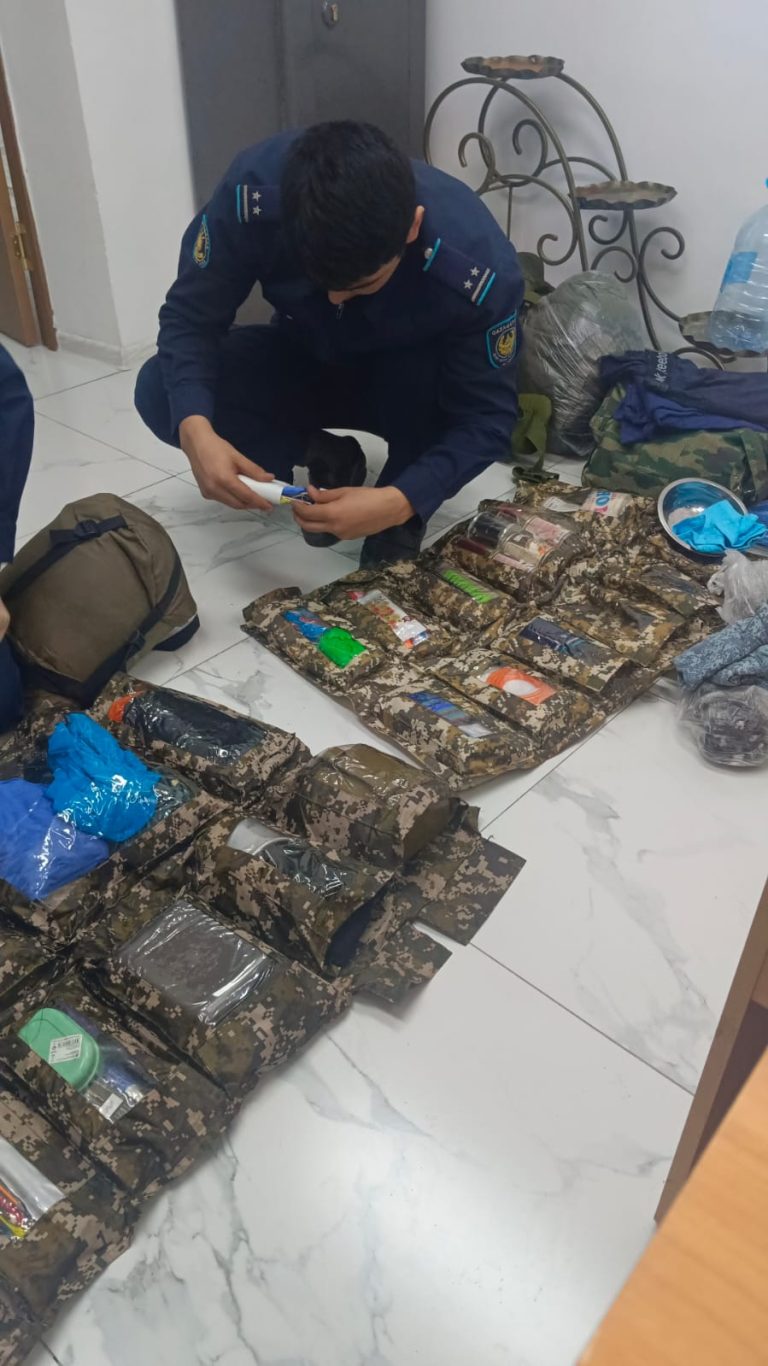 Строевой смотр проведен среди личного состава ДУИС Астаны