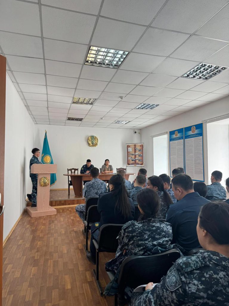 Колонияда сыбайлас жемқорлыққа қатысты кеңес өтті