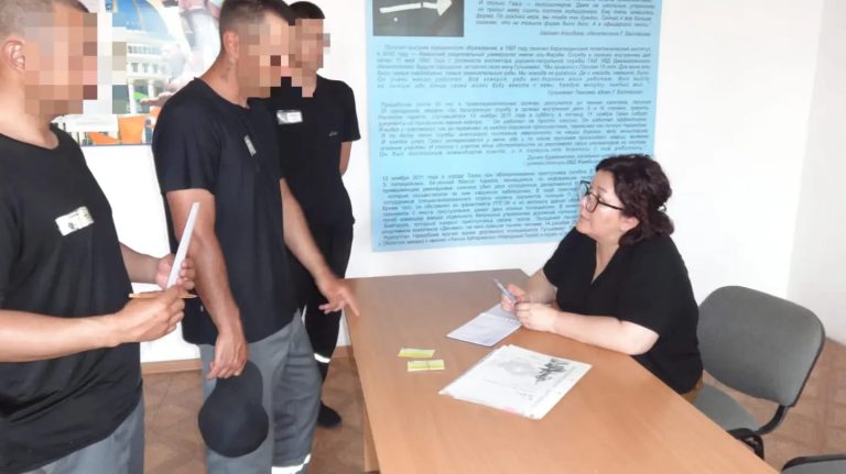 В Алматинской области осужденные встретились с медиатором