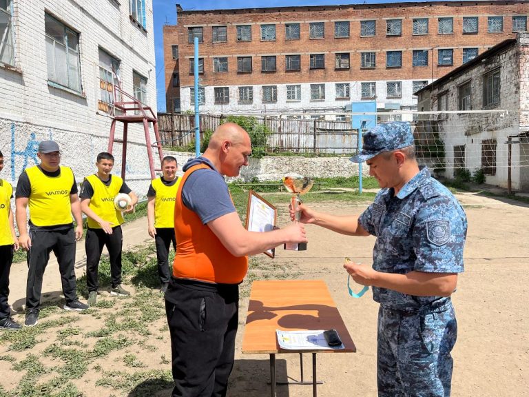 В учреждении Восточно-Казахстанской области состоялась церемония открытия летней Спартакиады среди осужденных