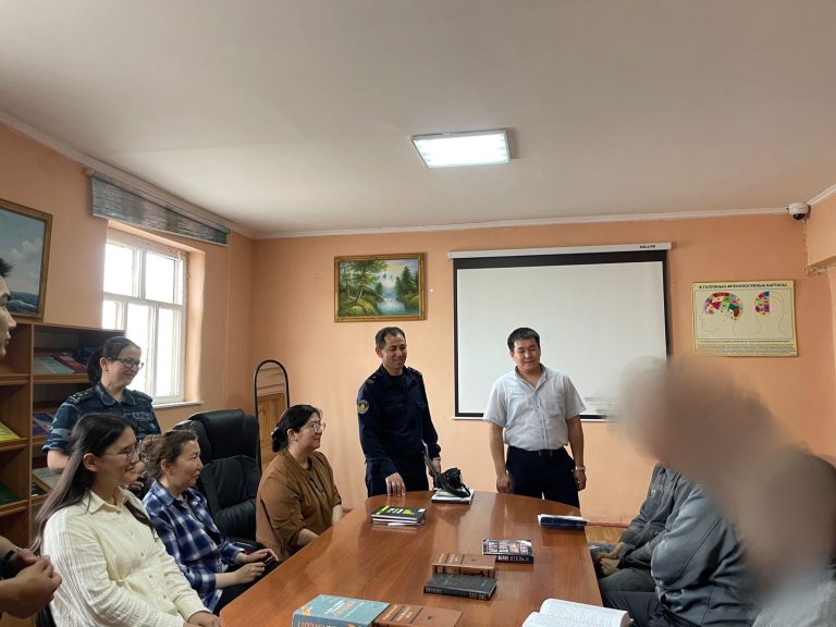 Тергеу мекемесінде кітап терапиясы өтті