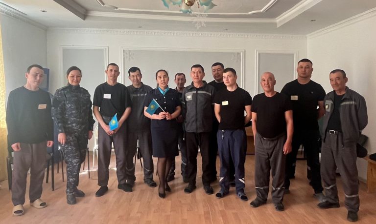 №75 мекемесі Отан қорғаушылар күніне орай іс шара өткізді