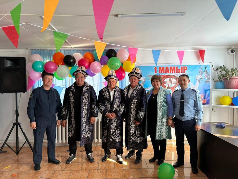 Сотрудники УИС Алматинской области отметили День единства