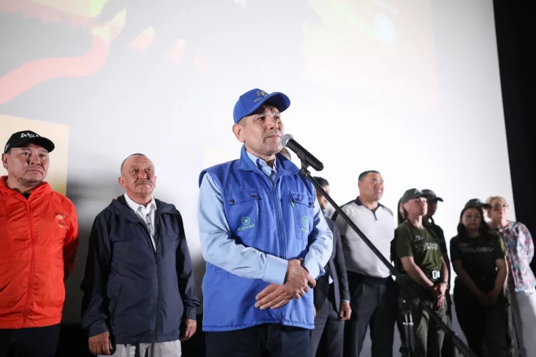 «Ұлы дала жорығы»: Астанада бірегей ат марафоны туралы фильмнің тұсаукесері өтті