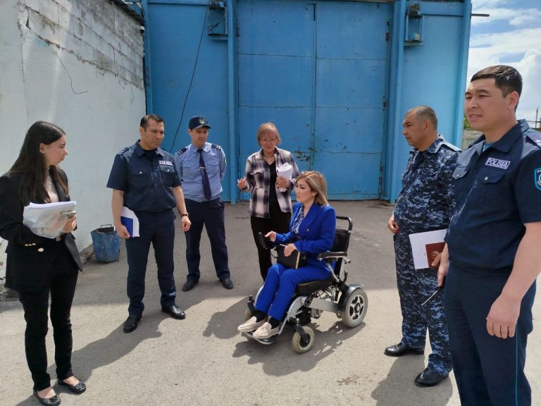 Представитель Уполномоченного по правам человека в очередной раз посетила СИЗО Астаны