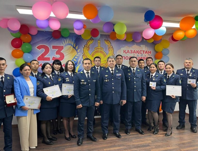 В столичном департаменте УИС проведено торжественное мероприятие посвященное Дню Казахстанской полиции