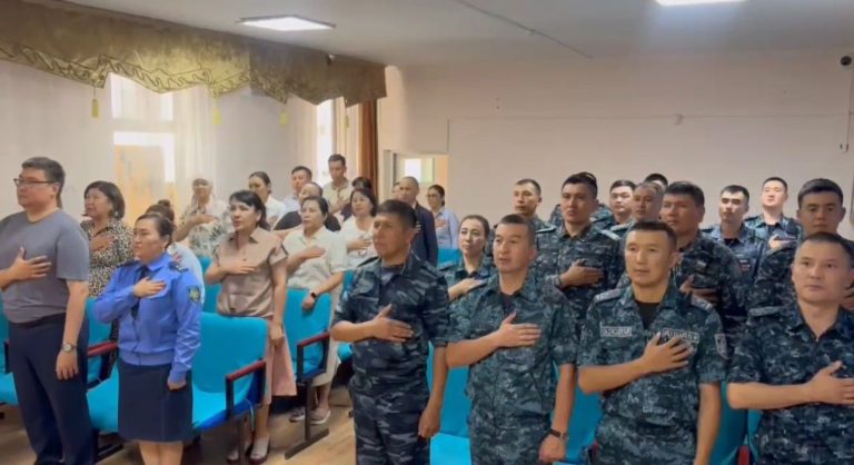 Мемлекеттік әнұран шырқалды