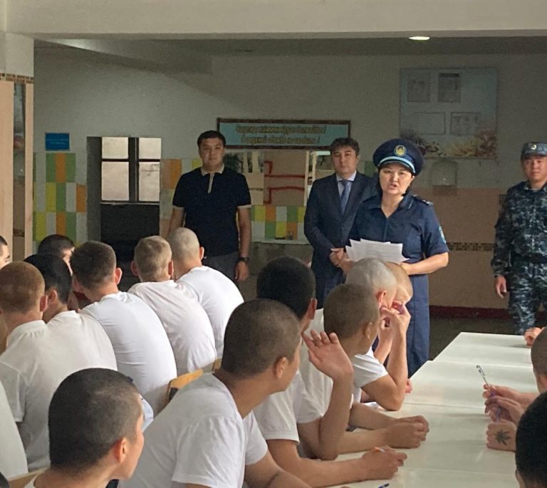 Кәмелетке толмаған жазасын өтеуші жасөспірімдерге арналған сауалнама ұйымдастырылды