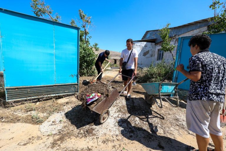 В Жамбылской области в рамках акции «Таза Қазақстан» проведена масштабная работа