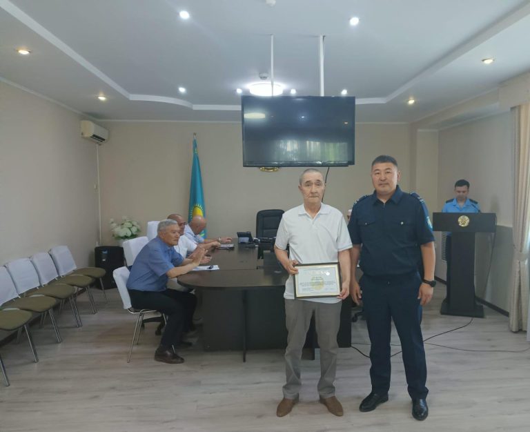 Ветераны акмолинского ДУИС встретились с сотрудниками Департамента