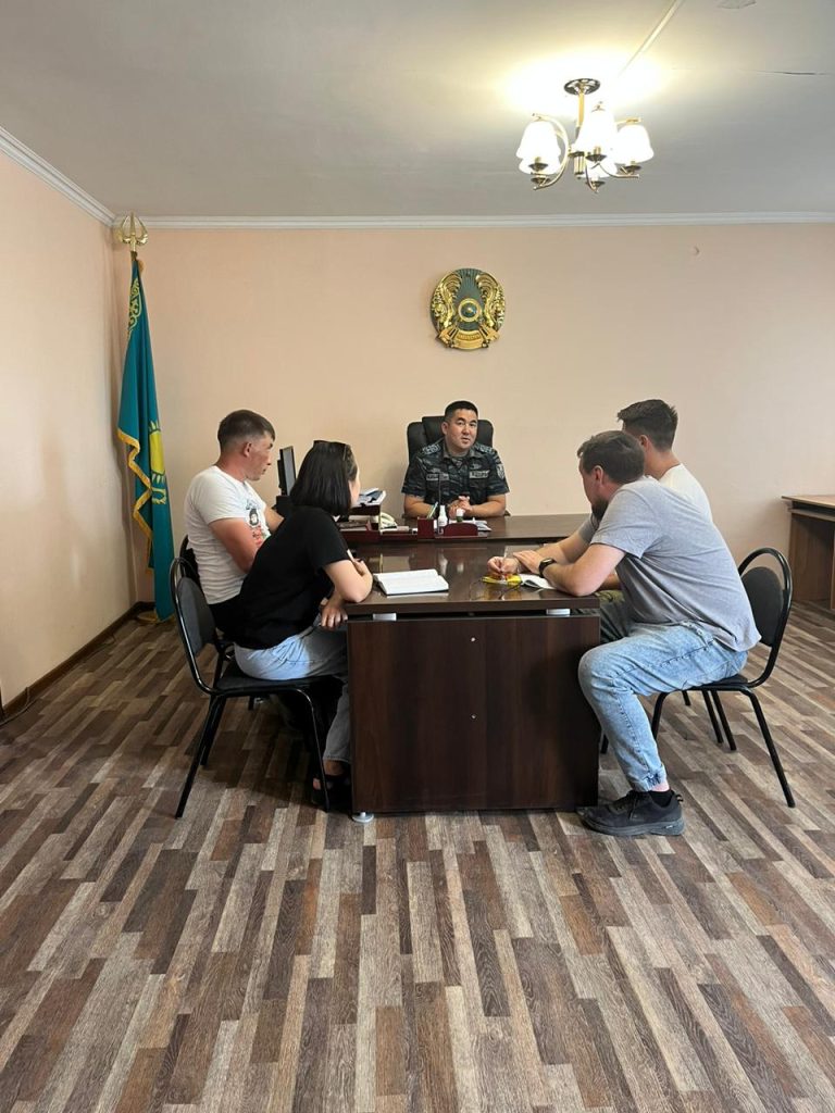 Рабочее совещание в столичной колонии