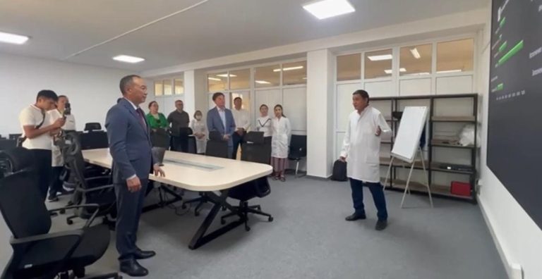 В Талгарской районной больнице открылся Ситуационно-аналитический центр