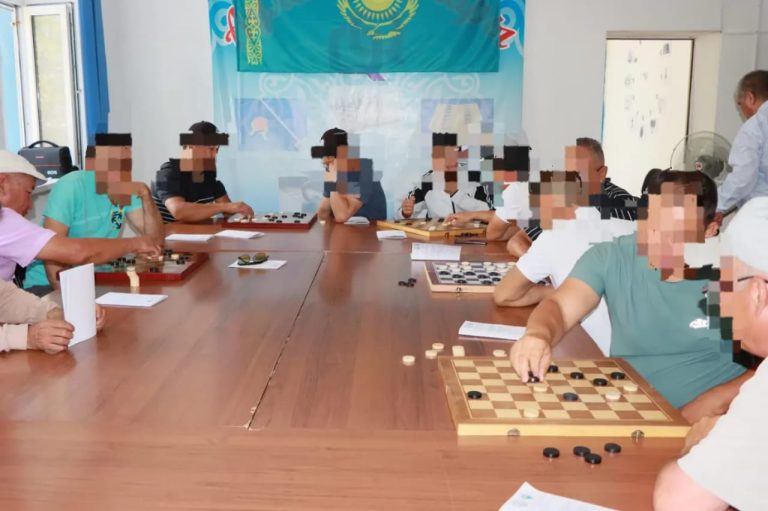 Есептегі азаматтар спорттық шараға қатысты