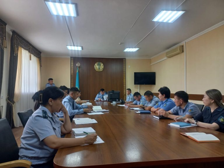 Қызылорда облысы бойынша ҚАЖ департаменті 6 айды қорытындылады