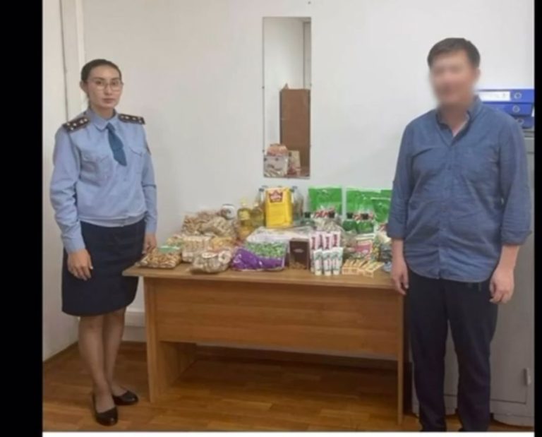 Осужденным оказана помощь в виде продуктов питания и других предметов домашнего обихода