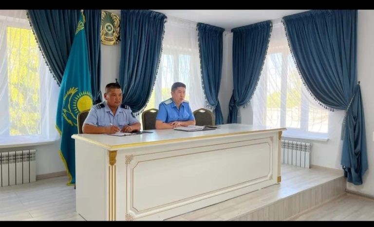 Шиелі аудандық прокуратурасында пробациялық бақылаудағы азаматтармен кездесу өткізілді