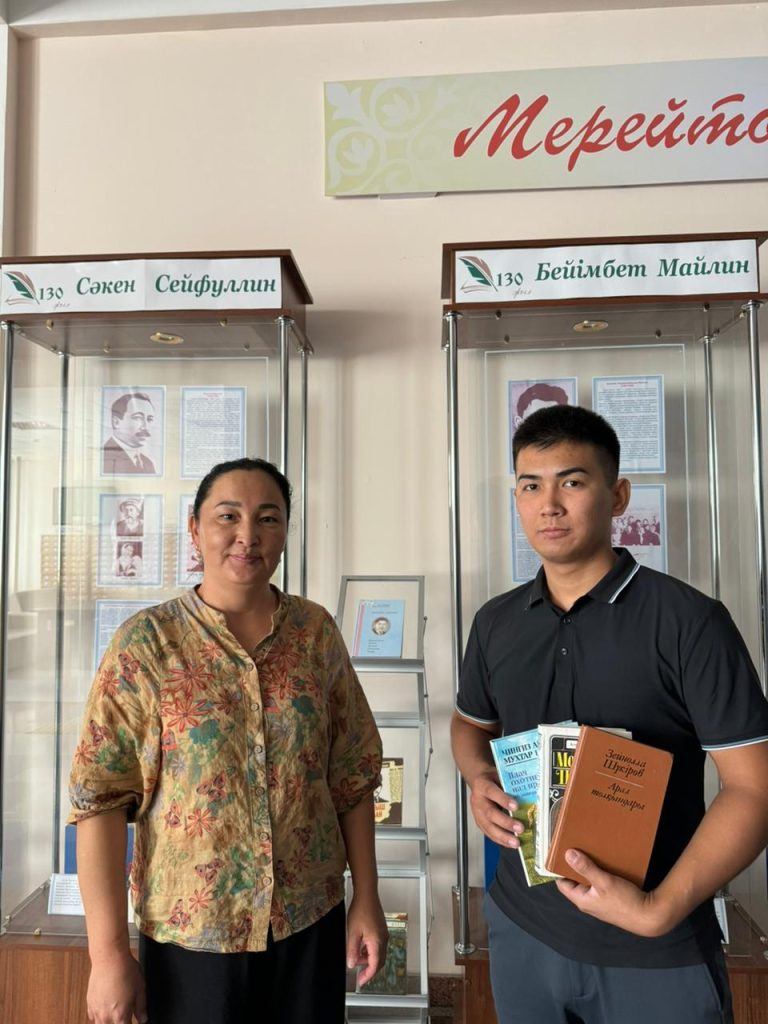Қызылорда да сотталған азаматтарға 240 дана кітап сыйлады