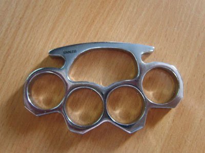 За хранение кастета Семечанин привлечен к общественным работам