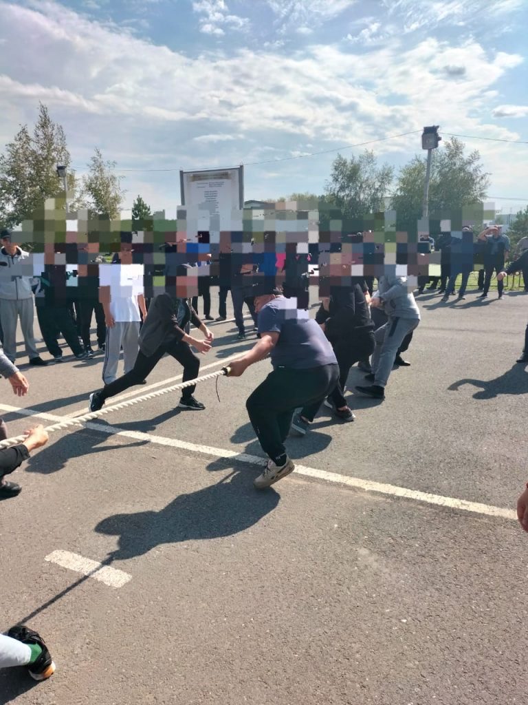 В колонии Астаны среди осужденных проведена ежегодная летняя спартакиада