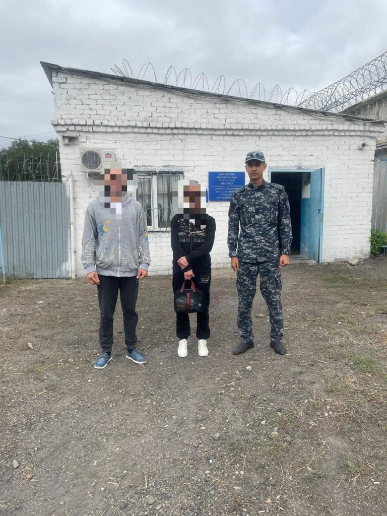 В учреждении смешанной безопасности ДУИС по области Абай провели встречу у ворот