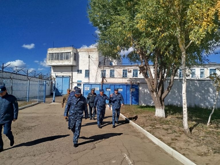 Руководители ДУИС и ДП столицы посетили 2 колонии Астаны 