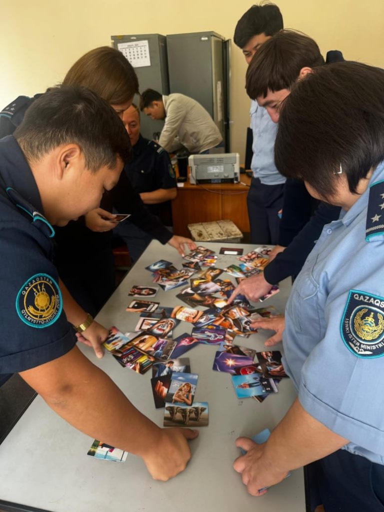 Абай облысы бойынша ҚАЖ қызметкерлері арасында сабақ — тренинг өткізілді