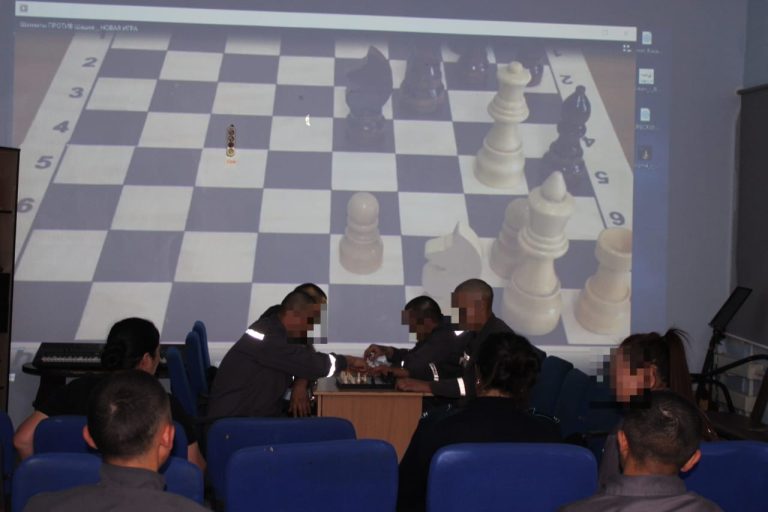 Шахматный турнир в Учреждении №64