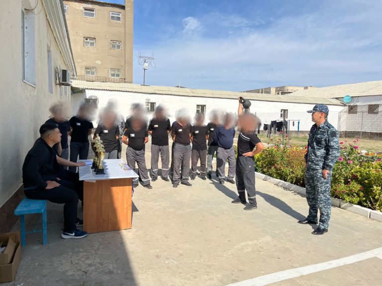 Спорт – денсаулық кепілі тақырыбында сотталғандар арасында сайыс өтті