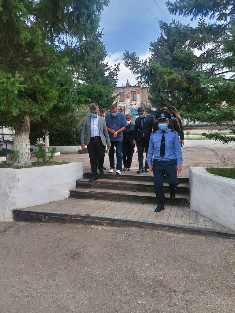 Колонию №16 КУИС МВД РК посетила делегация областных ведомств