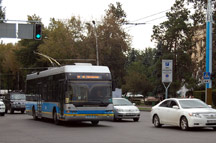 Алматыда троллейбус қозғалысы тоқтатылады
