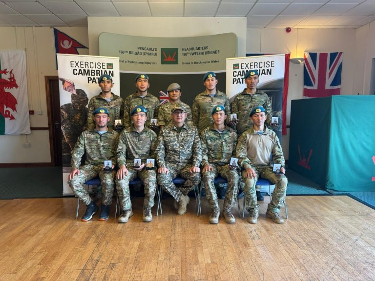 Қазақстанның әскери қызметшілер Ұлыбританиядағы «Кембрий патрулі» халықаралық жарысында үшінші орынға ие болды