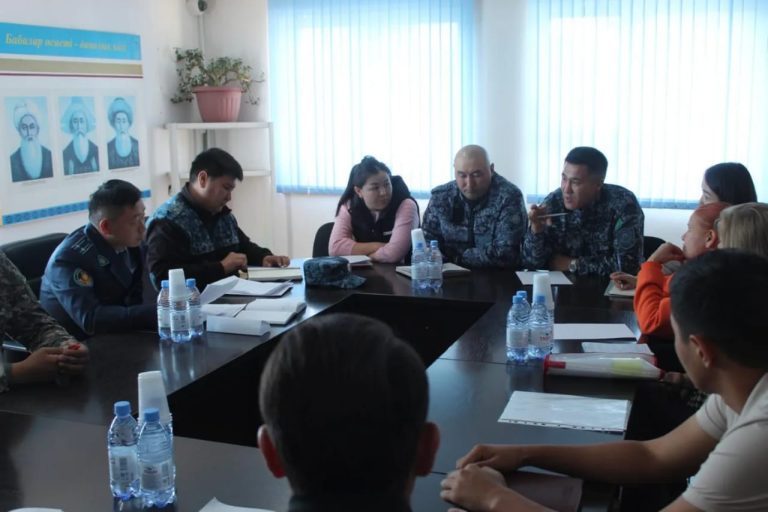 Алматы облысының ҚАЖ қызметкерлері кәсіпкерлермен жұмыс кездесуін өткізді