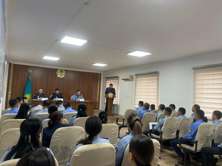 Тергеу изоляторында мәжіліс өтті