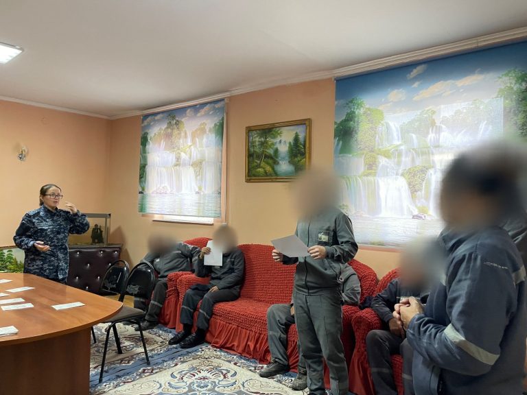 Сотталған азаматтар арасында отбасы құндылығы жайында тренинг өтті