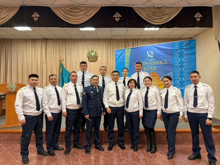 Абай облысы бойынша қауіпсіздігі орташа колониясында Қазақстан Республикасының күнін салтанатты түрде атап өтті