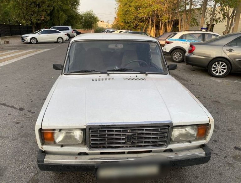 Түркістанда ұрланған көлік Алматыдан табылды