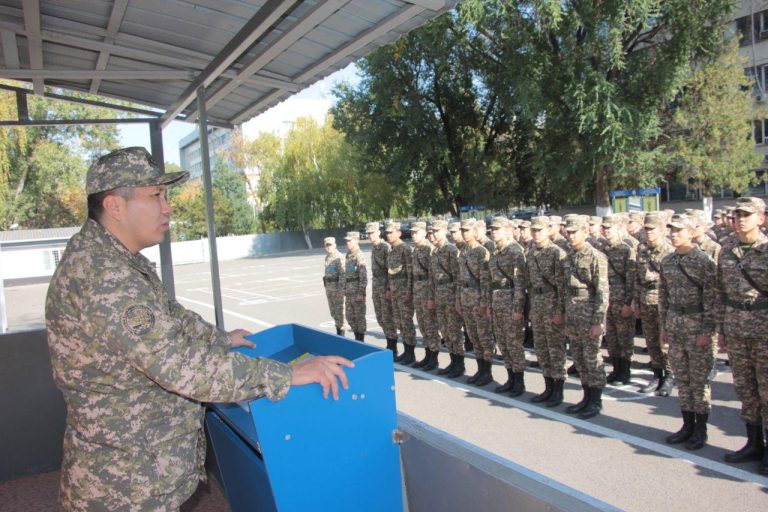 Әскери қызметшілер мен курсанттарға референдум бойынша түсіндіру жұмыстары жүргізілді