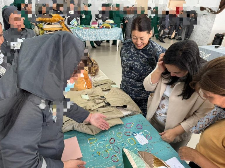 Сотталғандар арасында көрме өтті