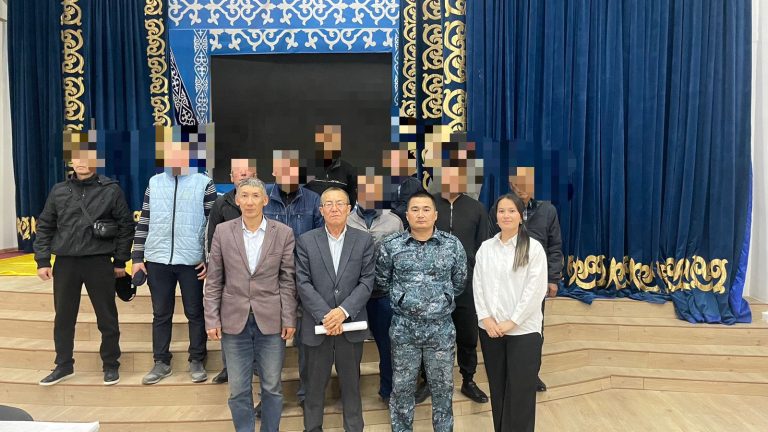 Пробация есебіндегі азаматтарға психологиялық, әлеуметтік және құқықтық көмектер көрсетілді