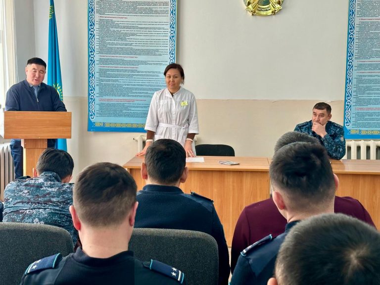 ҚАЖД-нің №11 мекемесінде есірткіге қарсы шара өтті
