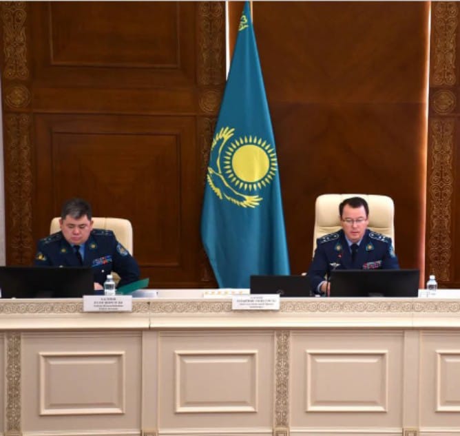 Первый заместитель министра внутренних дел Республики Казахстан провел итоговое оперативное совещание