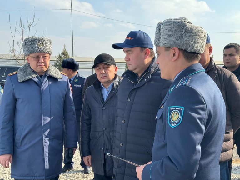 Профилактика жылы: облыс әкімі мен полиция департаментінің бастығы полиция нысандарының жаңа құрылысына барды