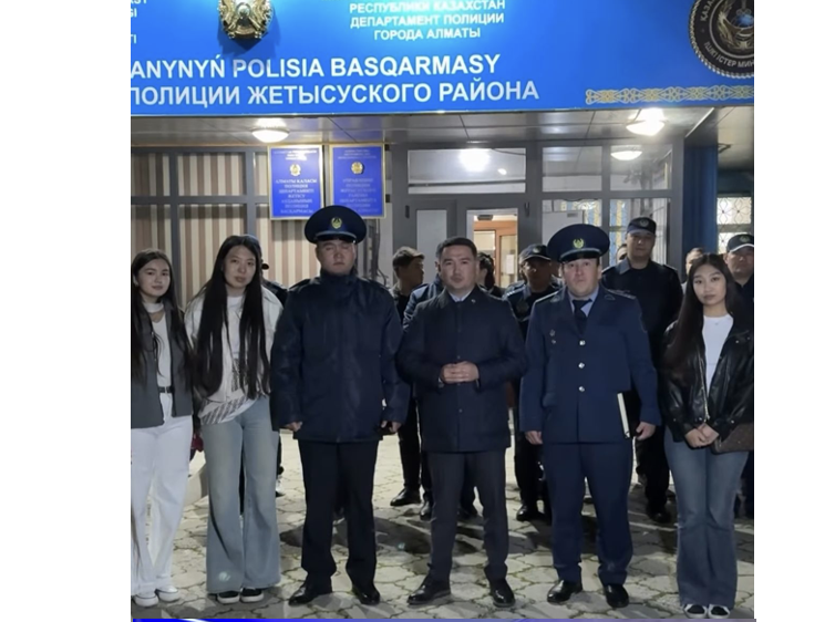 Жетісу ауданында «Заң және тәртіп» акциясы аясында профилактикалық рейд өтті