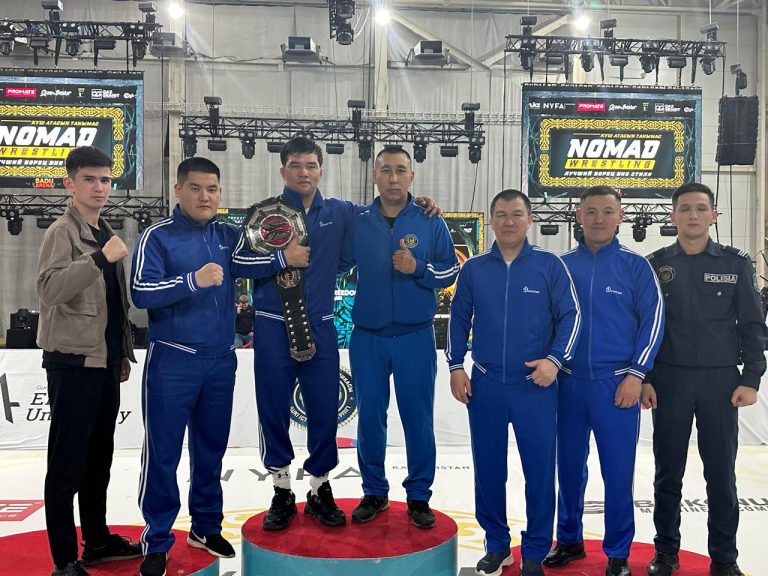 КҮЗЕТ ҚЫЗМЕТІНІҢ ПОЛИЦЕЙІ NOMAD WRESTLING 2 ТУРНИРІНДЕ ЖЕҢІСКЕ ЖЕТТІ