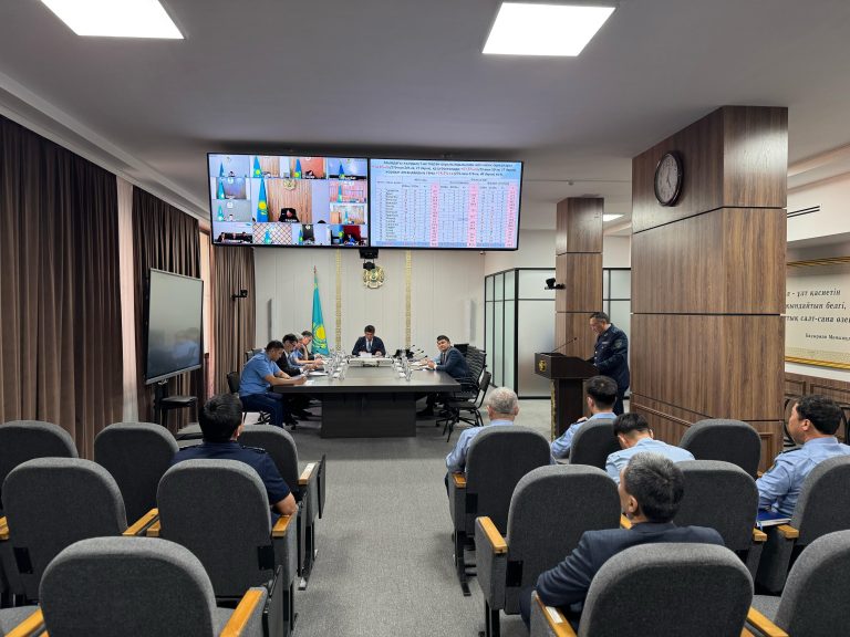 Сауран ауданында полицейлерге маңызды жиын өтті