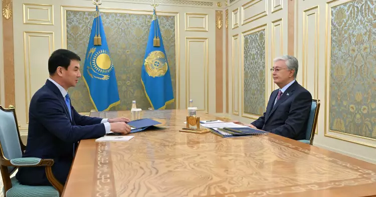 Мемлекет басшысы Алматы қаласының жаңа әкімін қабылдады