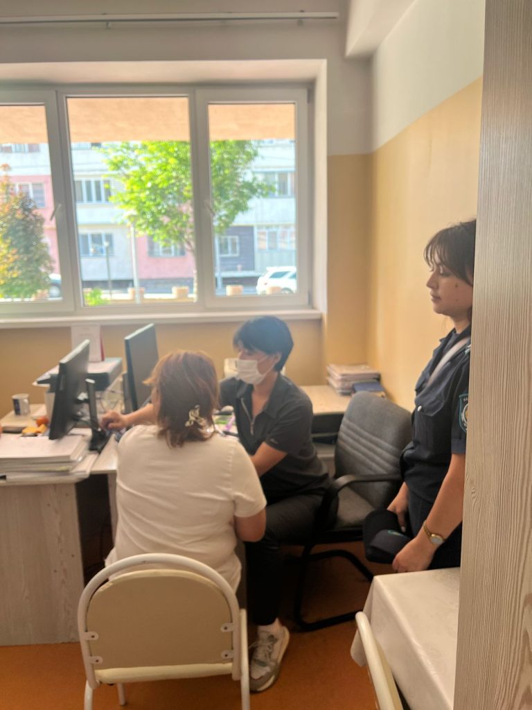 Алатау ауданында пробациялық бақылаудағы азаматтарға медициналық көмек көрсету шарасы