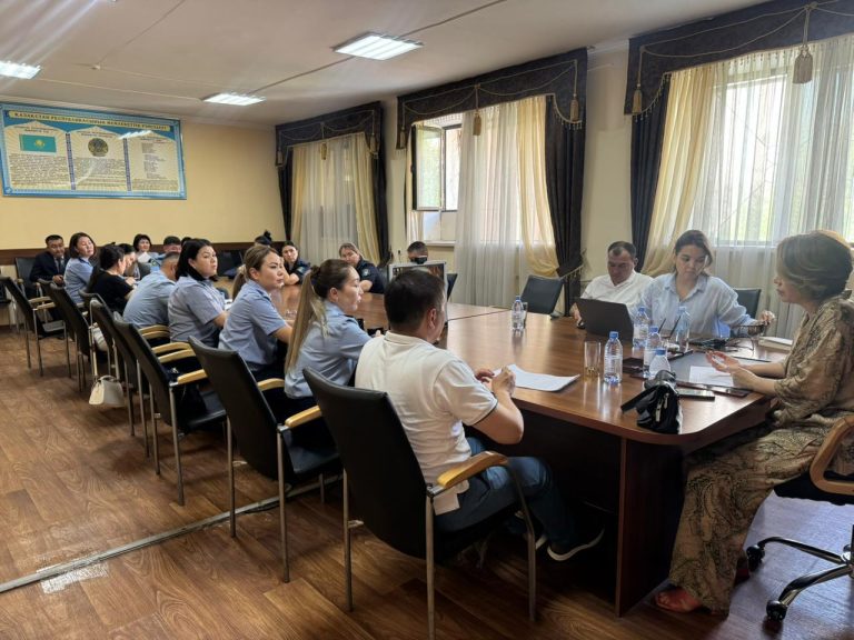 Қызылорда облысы бойынша ҚАЖД пробация қызметтерінде FSM Social базасы іске қосылды