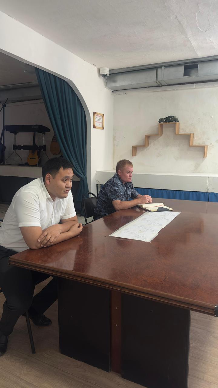 Жеке құраммен түсіндіру-профилактикалық кездесу өтті